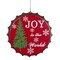 Northlight 34327605 12 in. Joy to the World Christmas Wall Decor, Red &#x26; Green